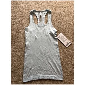 Brand new lululemon swiftly Racerback- baby blue